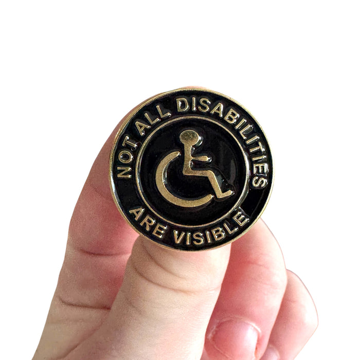 Pin  — Not All Disabilities Are Visible