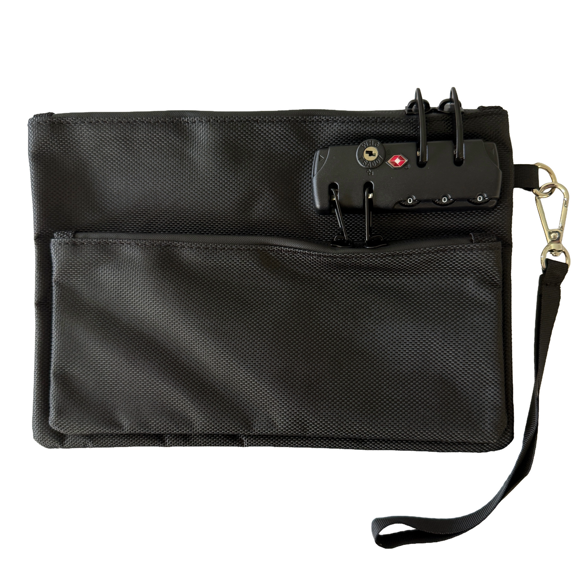 Dual-Lock Secure Medication Pouch
