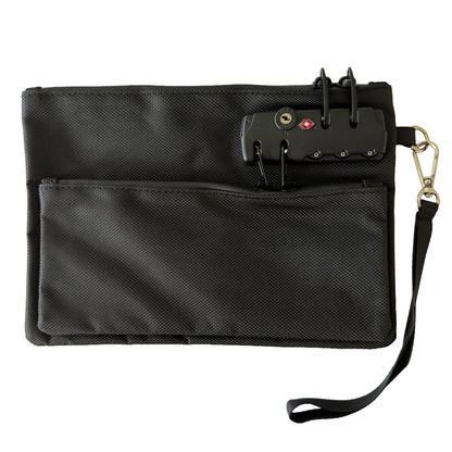 Dual-Lock Secure Medication Pouch