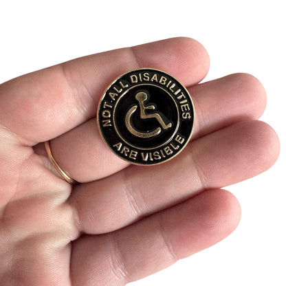 Pin  — Not All Disabilities Are Visible