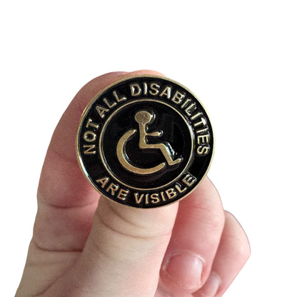 Pin  — Not All Disabilities Are Visible