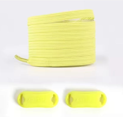 Adaptive ‘No Tie’ Elastic Shoelaces — with Buckle