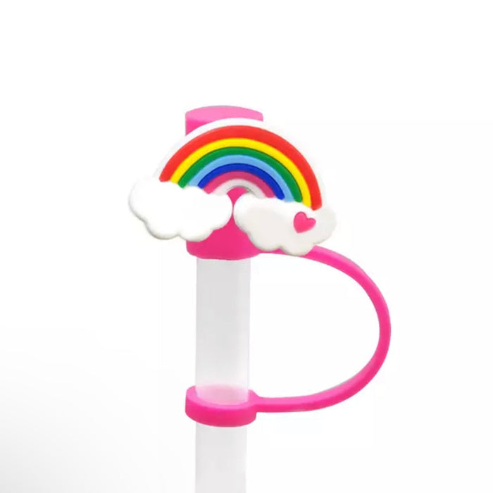 3D Pictured Straw Cap (Straw Lid)