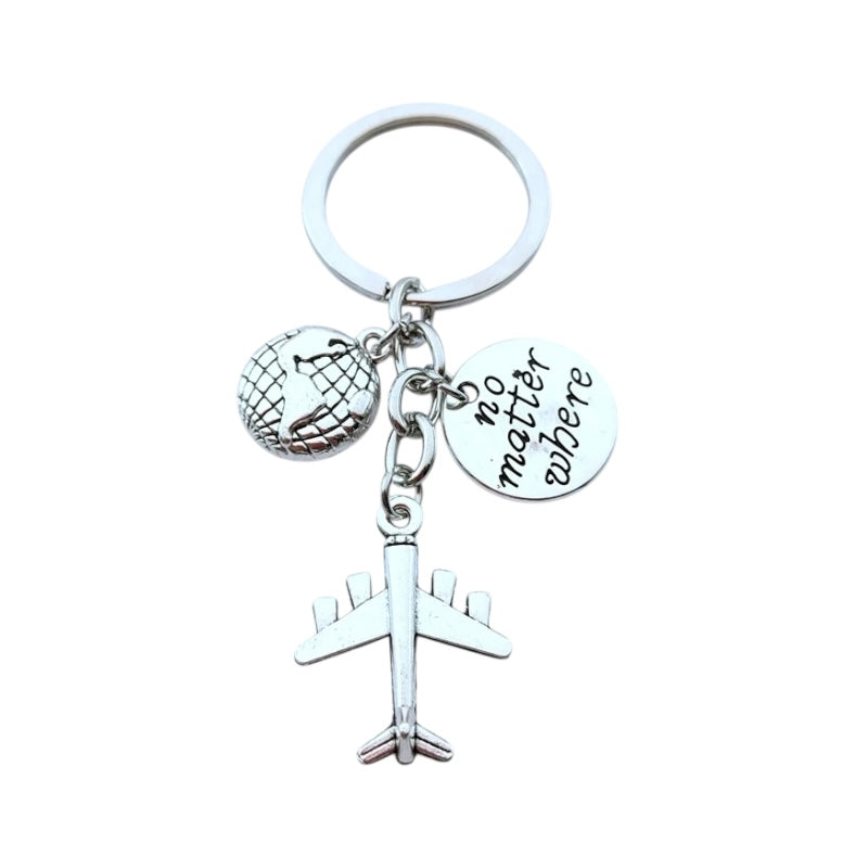‘No Matter Where’ Travel Keyring