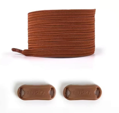 Adaptive ‘No Tie’ Elastic Shoelaces — with Buckle