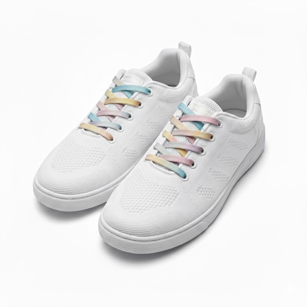 Adaptive ‘No Tie’ Shoelaces — ‘Press and Lock’