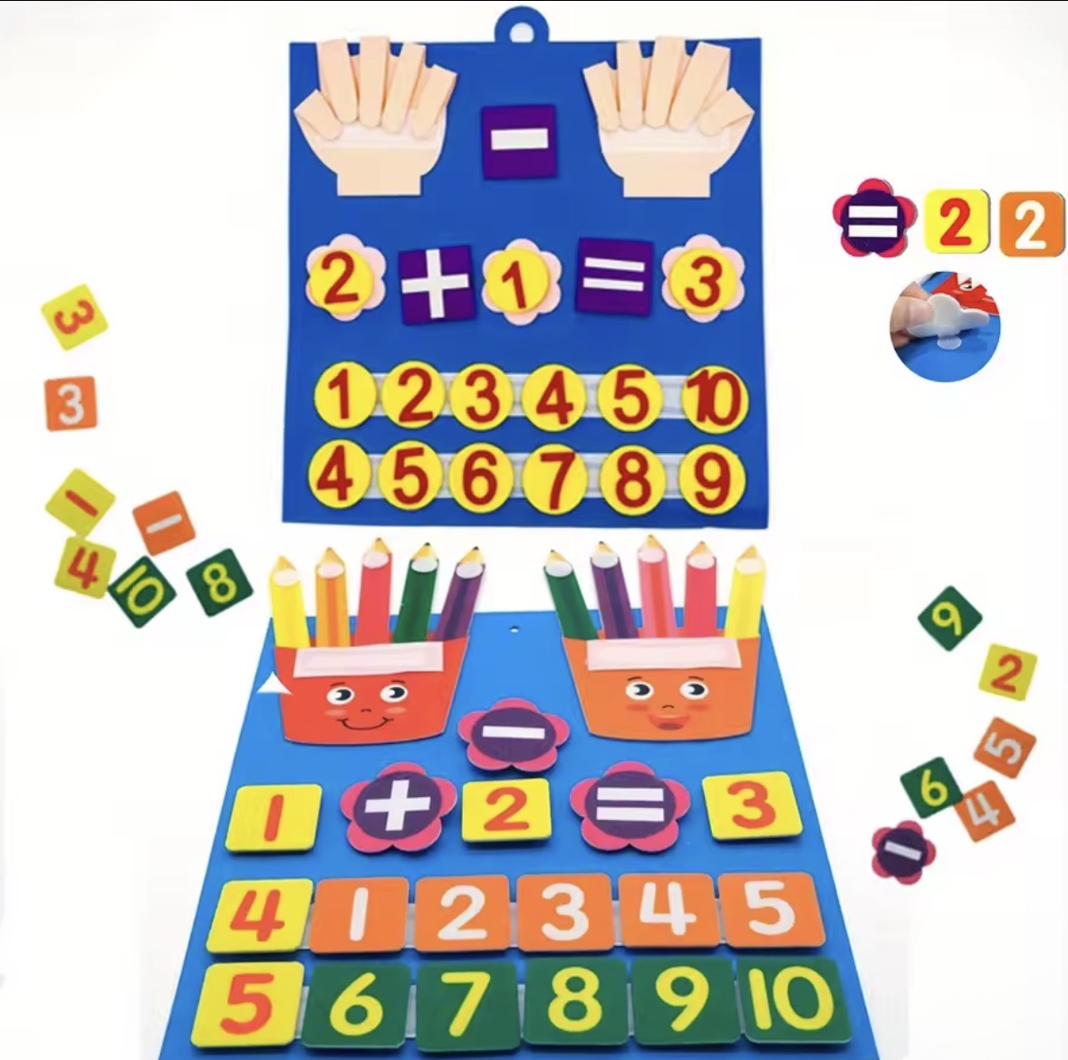 Felt Counting Activity Board