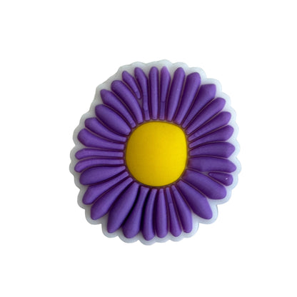 Jibbitz — Purple Flowers Set
