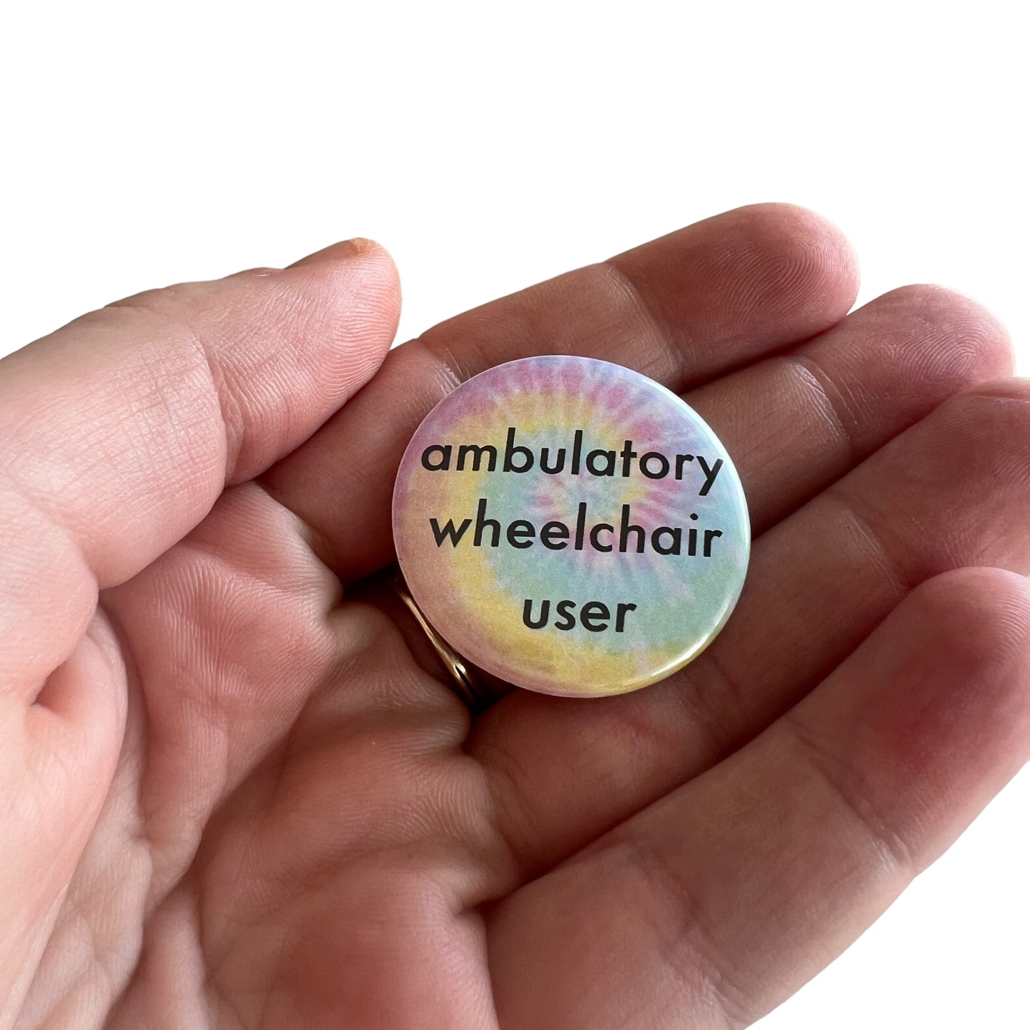 Pins  — ‘Ambulatory Wheelchair User’