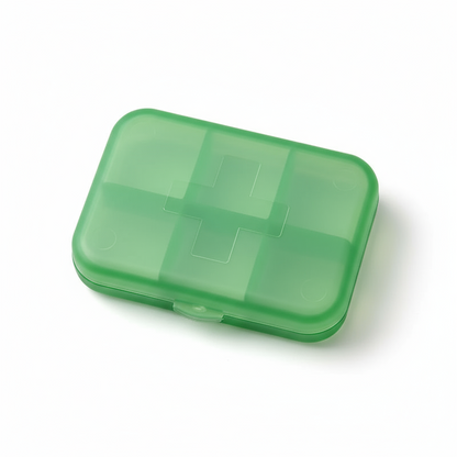 Medication Travel Container - 6 compartments