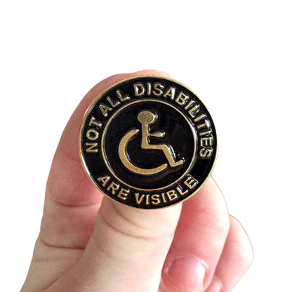 Pin  — Not All Disabilities Are Visible