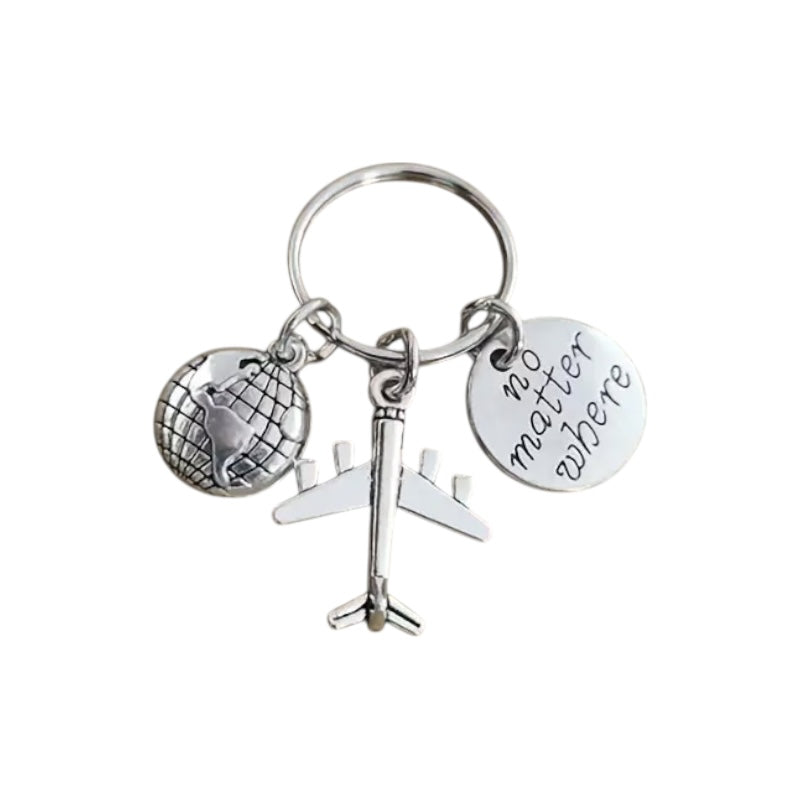 ‘No Matter Where’ Travel Keyring