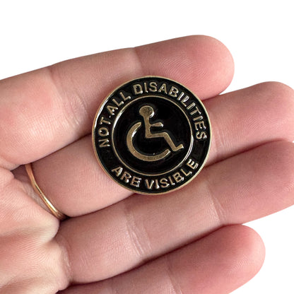 Pin  — Not All Disabilities Are Visible