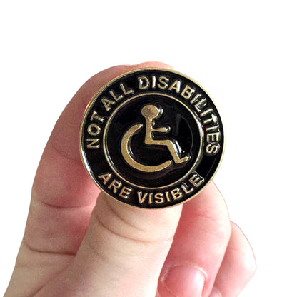 Pin  — Not All Disabilities Are Visible