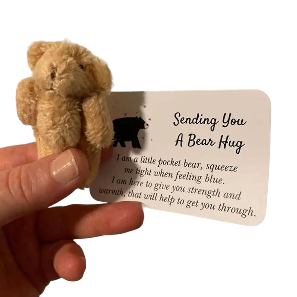 Encouragement — ‘Sending you a bear hug’ bear.