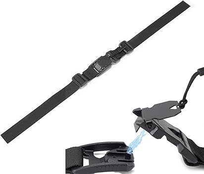 Magnetic One-Handed Chest Strap Buckle