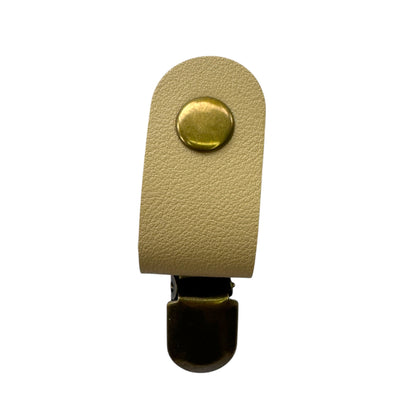 Leather Tubie Clip / Handbag Accessory