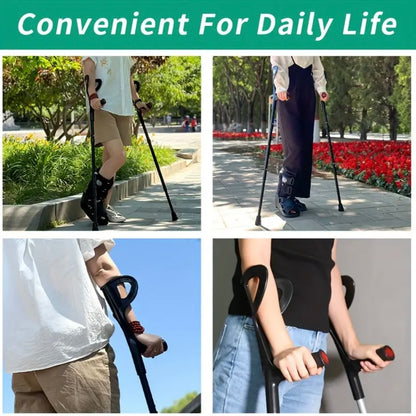 Walking Aid — Fold Up Crutch