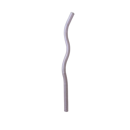 Wavy Glass Straws