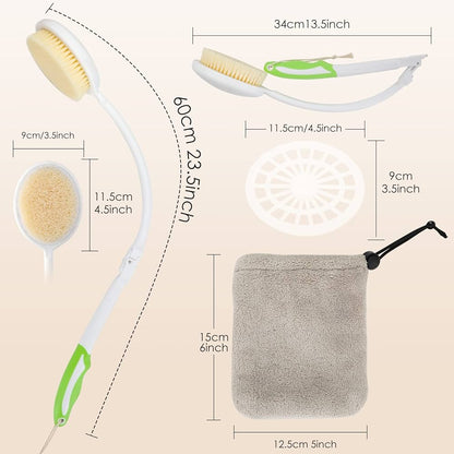 Folding Back Shower Brush