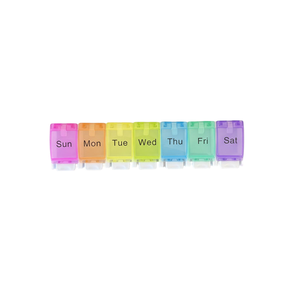 7 Day Pill Box — Compact Daily Dose