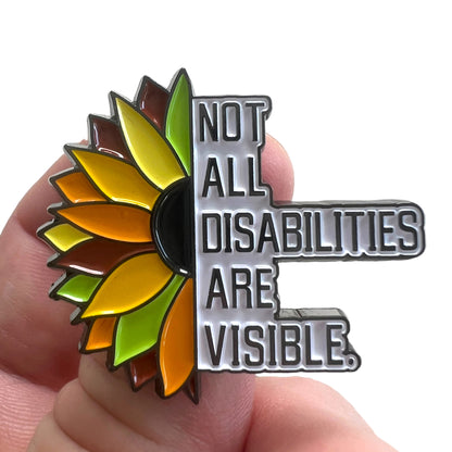 Pin — Not All Disabilities Are Visible Flower