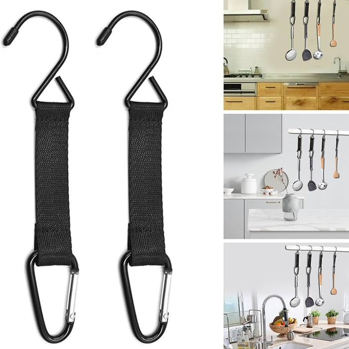 Multipurpose Carabiner with Hook