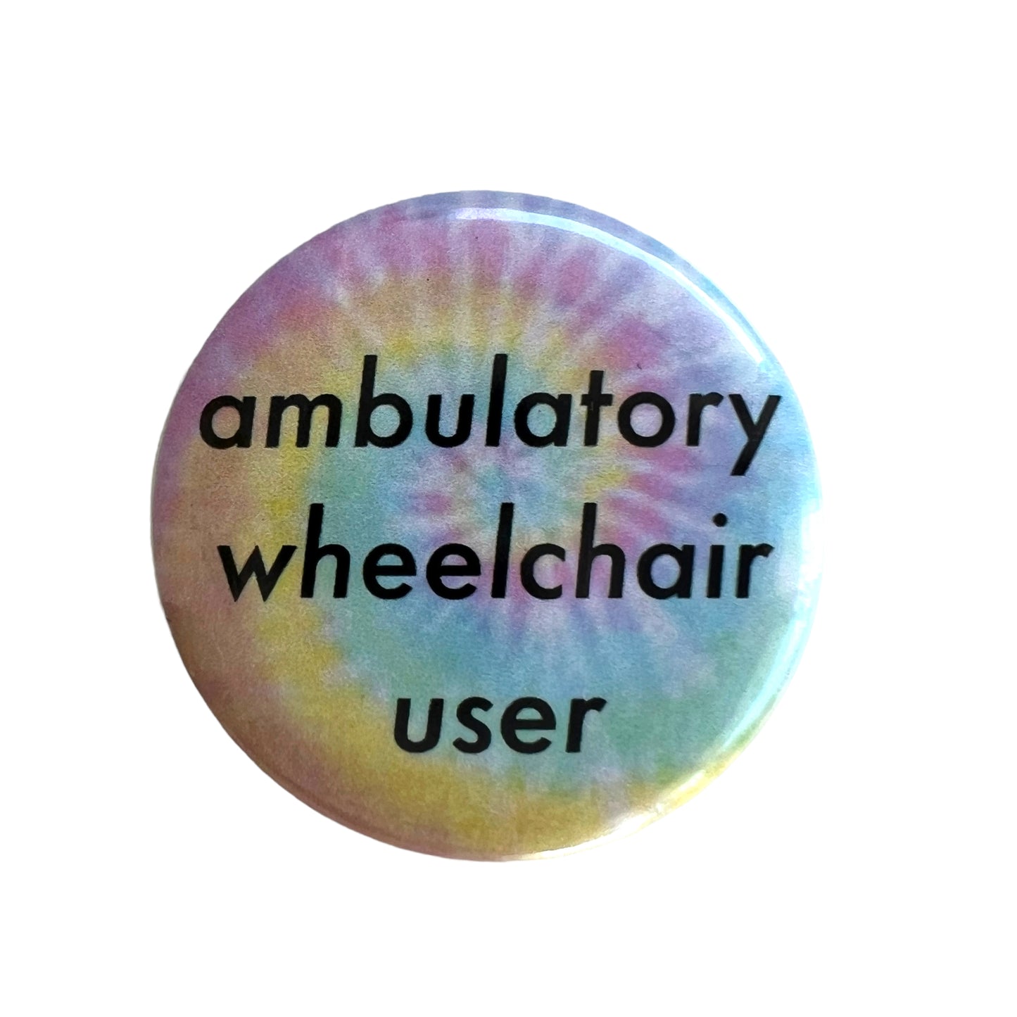 Pins  — ‘Ambulatory Wheelchair User’