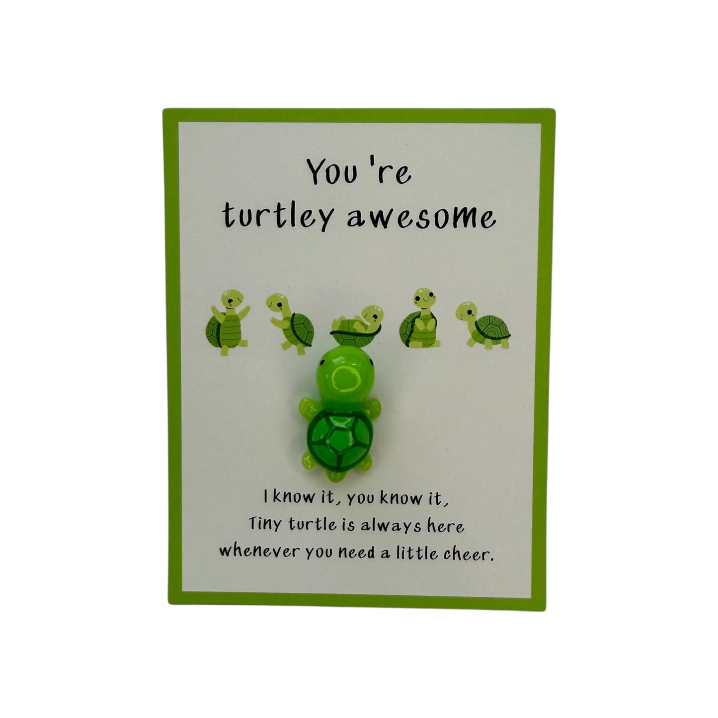 Gift — ‘You’re Turtley Awesome’.
