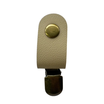 Leather Tubie Clip / Handbag Accessory
