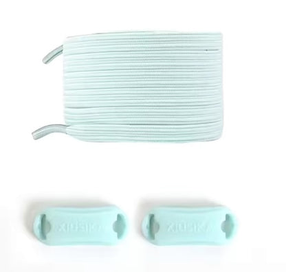 Adaptive ‘No Tie’ Elastic Shoelaces — with Buckle