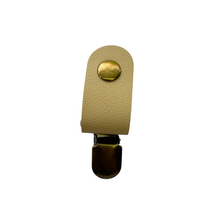 Leather Tubie Clip / Handbag Accessory