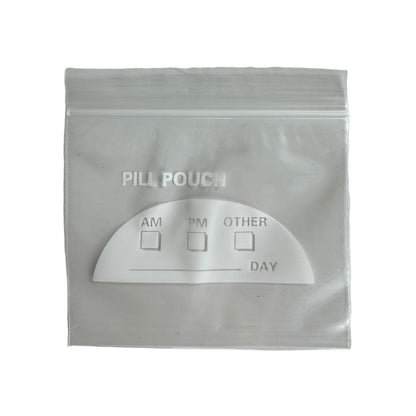 Pill Pouches — Medication ‘on the go’.