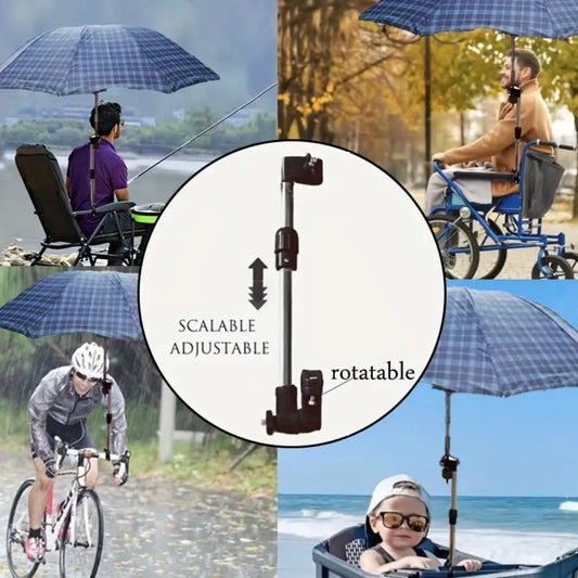Height Adjustable Umbrella Clamp