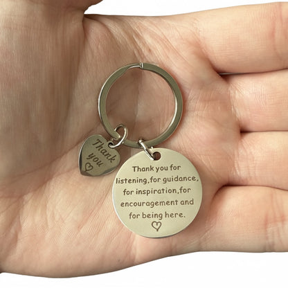 ‘Thank You for Being Here’ Keyring