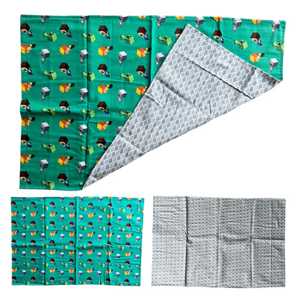 Designer Pillowcases (Dual Cotton + Flannelette)