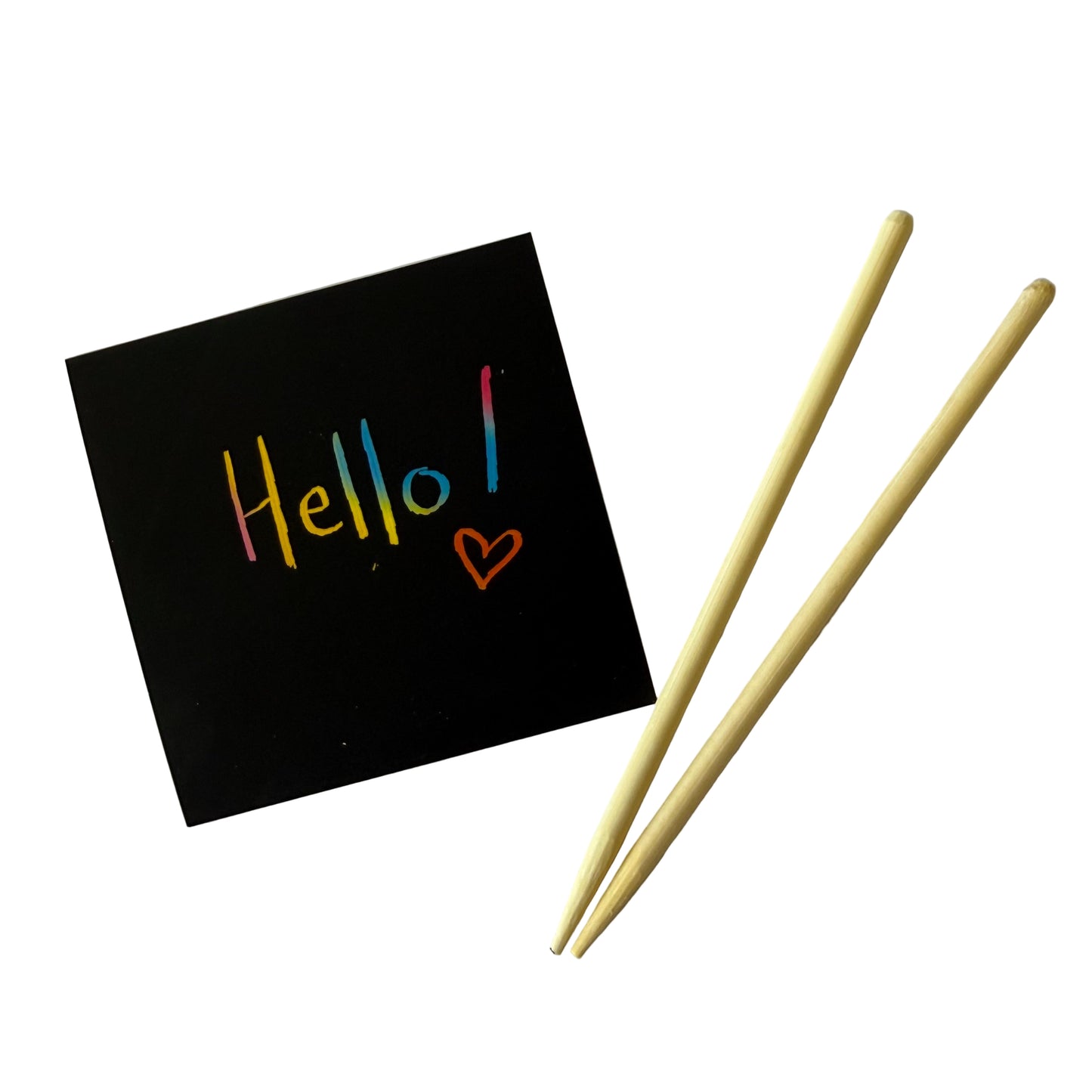 Rainbow Scratch Notes