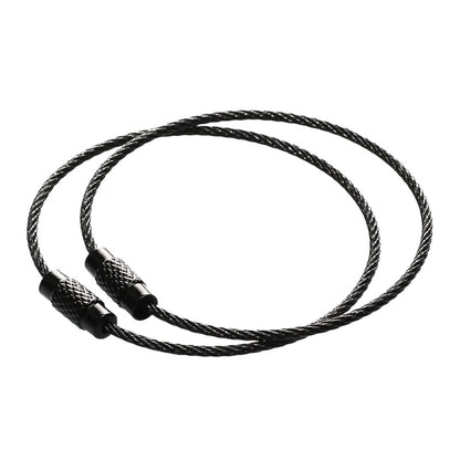 Stainless Steel Wire Keychain