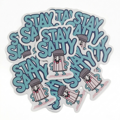 Sticker — ‘Stay Salty’ Salt Shaker