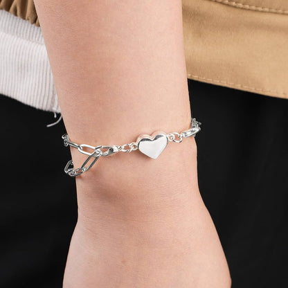 Jewellery Clasp Extender - Magnetic Heart