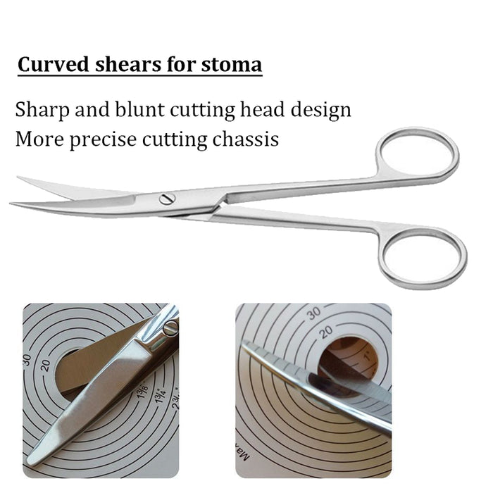 Curved Scissors — For Ostomy Users / Ostomates