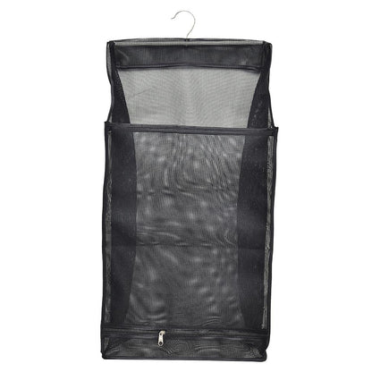 Hanging travel clothes hamper