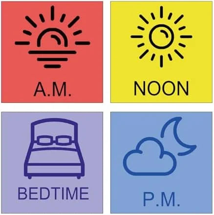 Medication Container Reminder Stickers