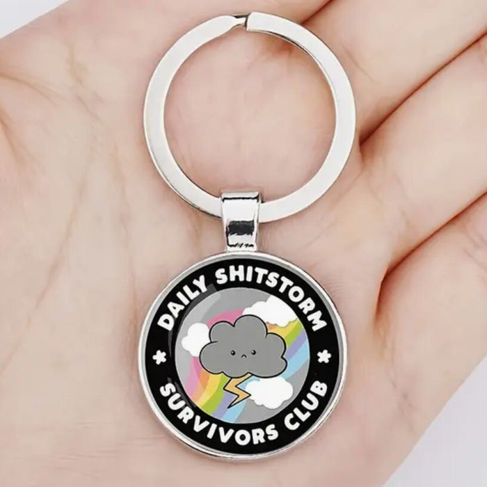 Keyring — Daily Shitstorm Survivors Club