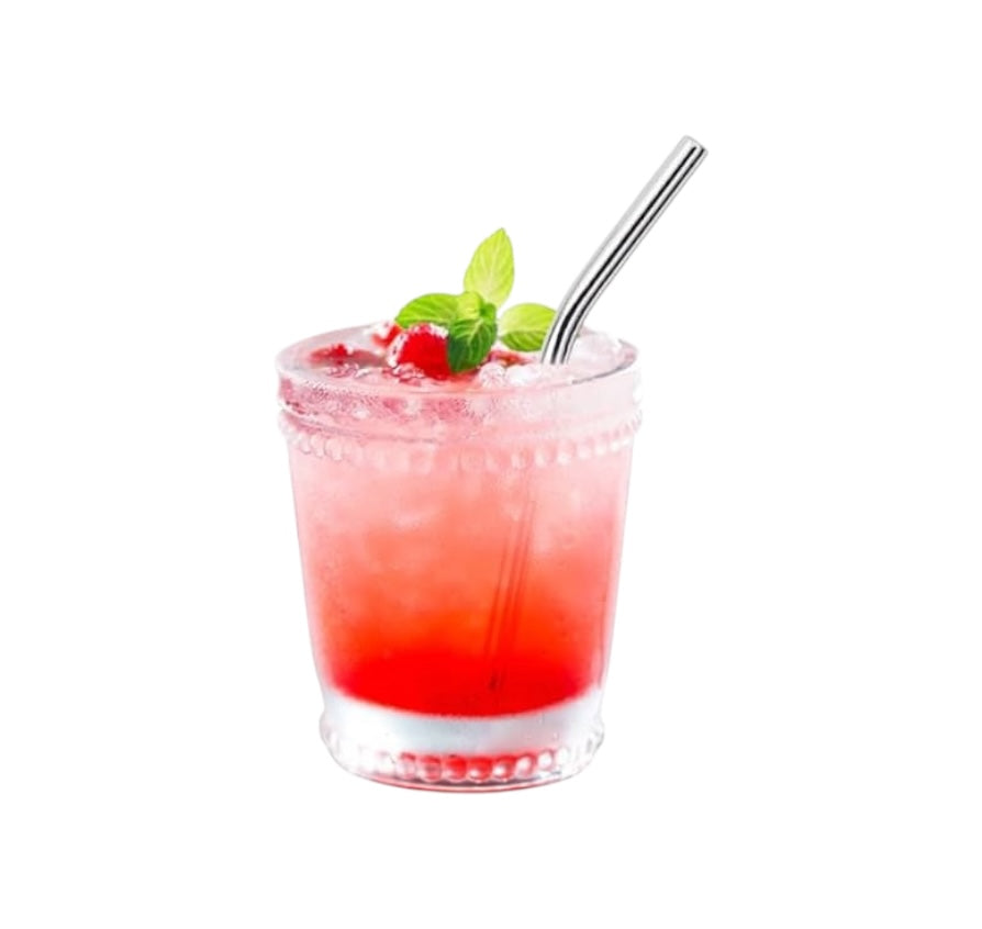 Short Metal Straws