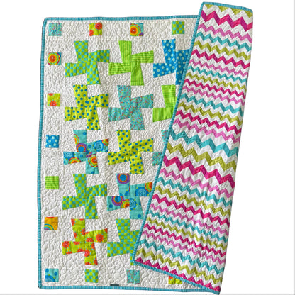Quilt — Colour Pop Pinwheels