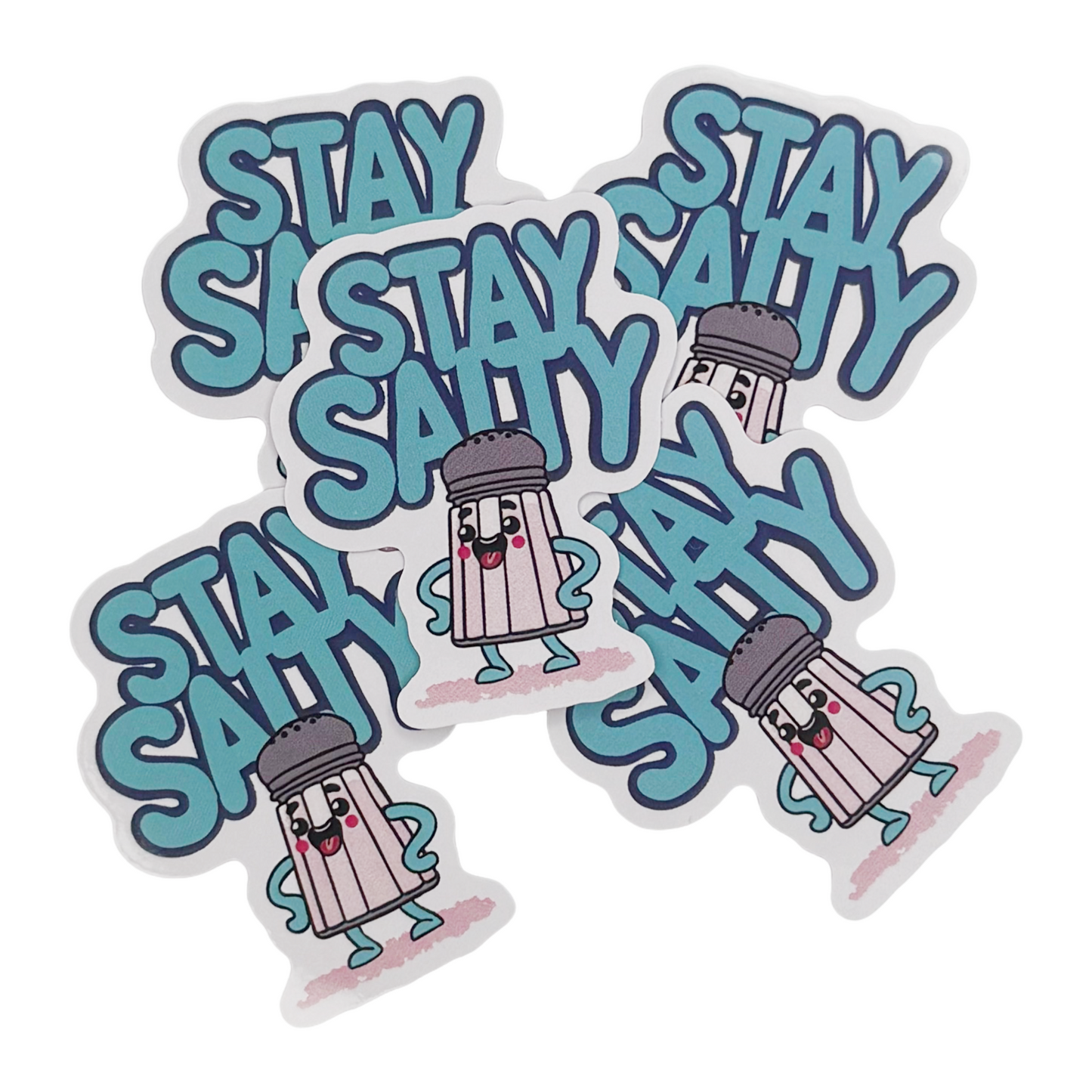 Sticker — ‘Stay Salty’ Salt Shaker