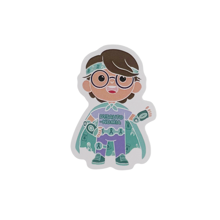 Sticker — Dysautonomia Hero