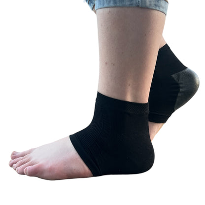 Elastic Gel Heel Moisturising Socks