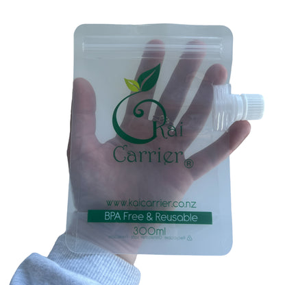 Kai Carrier 300ml Pouch — Feeding Tube Attachment Version